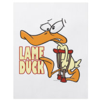 funny lame duck cartoon custom flyer