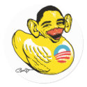 Funny Lame Duck Potus Obama Gear stickers