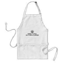 Funny Lawyer Aprons