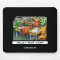 Funny Lawyer Cartoon Mouse Pad "Salad Bar Exam mousepads by beardiethor123 Funny Lawyer Cartoon Mouse Pad "Salad Bar Exam mousepads