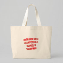 Funny Lawyer Pick-Up Line Canvas Bag