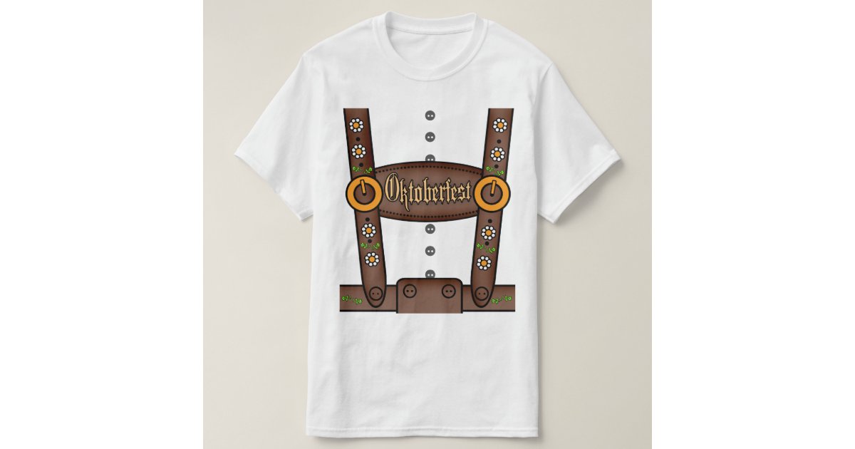 oktoberfest lederhosen shirt