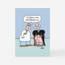 Funny Legal Profession Get Well Greeting Card