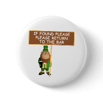 Funny leprechaun pins