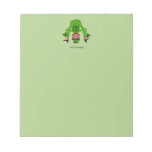 Funny Leprechaun Note Pad