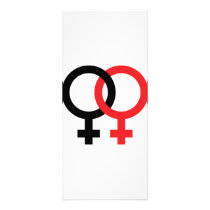 funny lesbian icon rack cards