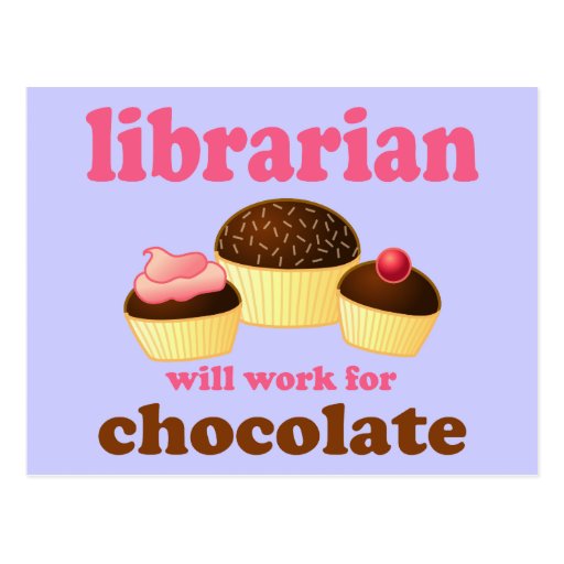Funny Librarian Postcard Zazzle 3938