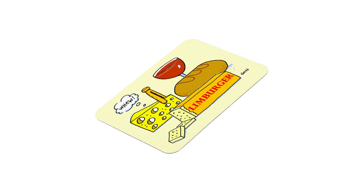 Funny Limburger Cheese Cartoon Large Zazzle