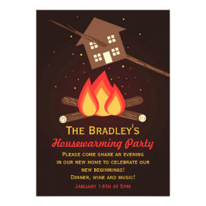 Funny Literal Housewarming Party Invitations