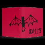 Funny Little Bat - Batty Binders