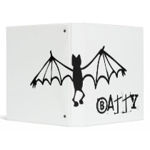 Funny Little Bat - Batty binders