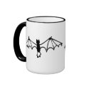 Funny Little Bat mugs by VoXeeD Funny Little Bat mugs