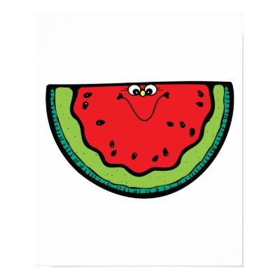 funny little watermelon posters by doonidesigns