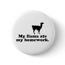 Funny Llama buttons