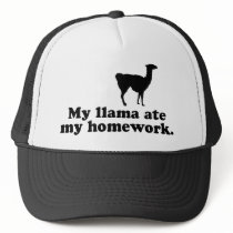 Funny Llama hats by magarmor Funny Llama hats