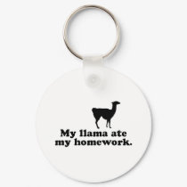 Funny Llama keychains by magarmor Funny Llama keychains