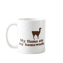 Funny Llama Mug