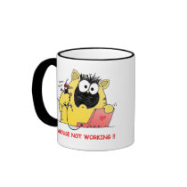 Funny LOL Cat and Mouse mugs