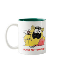 Funny LOL Cat and Mouse Mugs