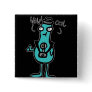 Funny-Looking Blob Tourist Button