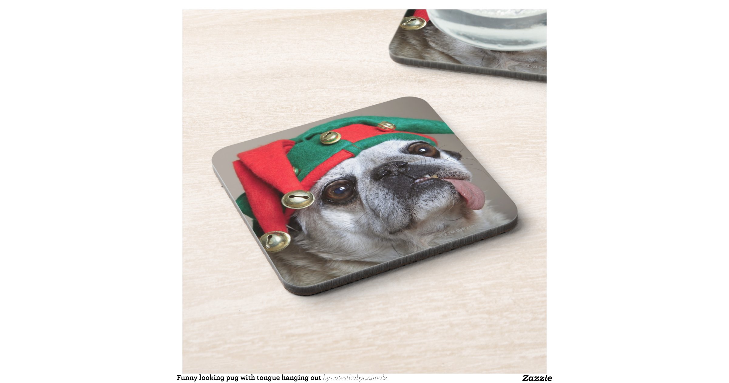 pug with tongue hanging out looking pug with tongue hanging out coaster zazzle pug with tongue hanging out looking pug with tongue hanging out coaster zazzle