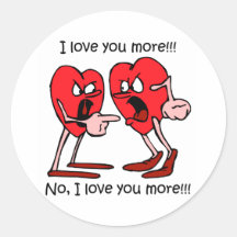Funny love sticker