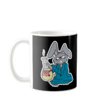 funny mad rabbit mugs