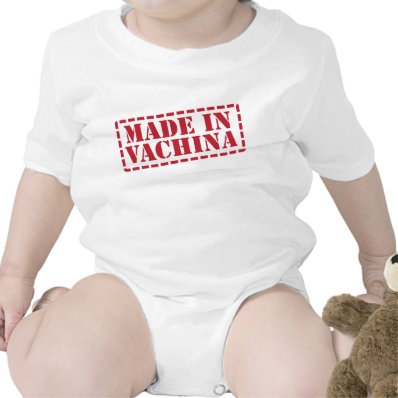 Funny &quot;Made in Vachina&quot; Baby Creeper