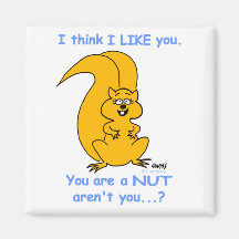 Funny Magnets For Squirrel Lovers