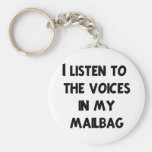 Funny Mail Carrier T-shirts and Gifts Key Chains