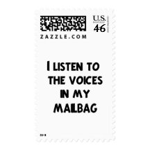 Funny Mail Carrier T-shirts and Gifts Stamps