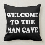 Funny Man Cave Pillow pillows