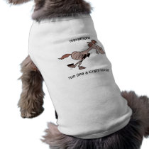Funny marathon pet t shirt