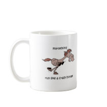 Funny marathon mugs