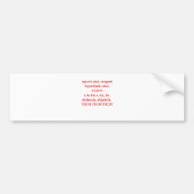 funny math joke bumper stickers