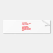 funny math joke bumper stickers