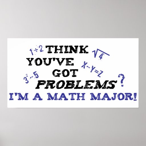 funny math major posters
