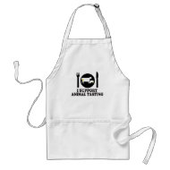 Funny meat eating apron