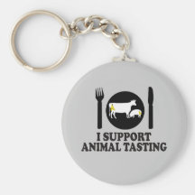 Funny meat eating keychains
