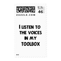 Funny Mechanic T-shirts and Gifts Postage Stamps