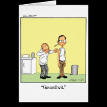 Funny Medical Cartoon Gift! cards