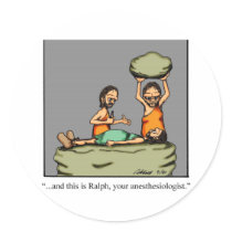 Funny Medical Gifts! Round Stickers