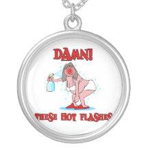 Funny Menopause Necklace