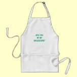 Funny Men's "WILL YOU BE MY GRILLFRIEND?" aprons