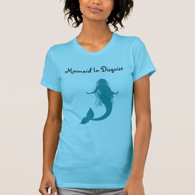 Funny Mermaid Fantasy Tee Shirt