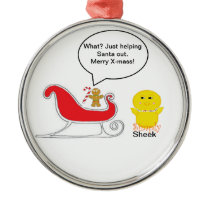 funny merry xmass ornament