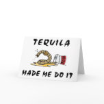 Funny Mexican Tequila cards