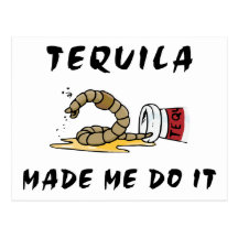 Funny Mexican Tequila Postcards