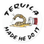 Funny Mexican Tequila stickers