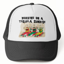 Funny Mexican Tequila Sunrise Mesh Hats